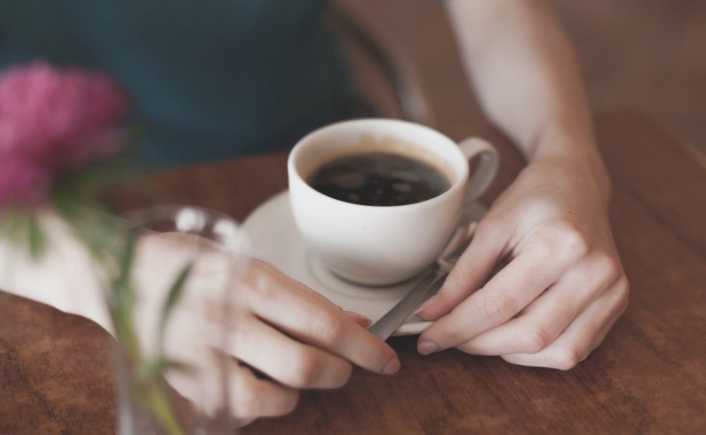 Hands with Teacup